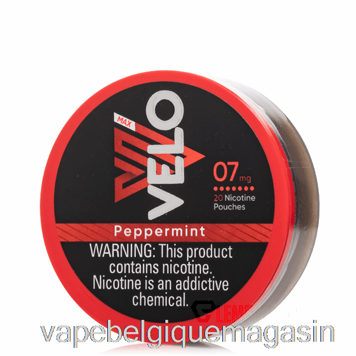 Vape Shop Bruxelles Velo Pochettes De Nicotine - Menthe Poivrée 7mg
